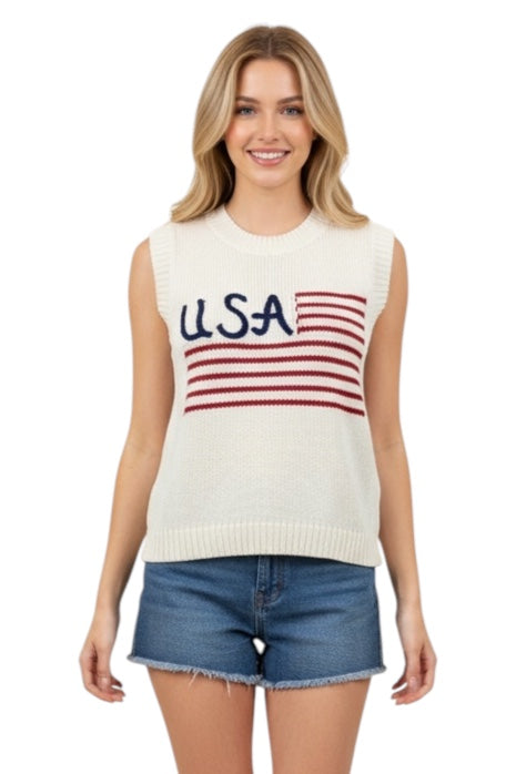 Harrison Sleeveless Sweater
