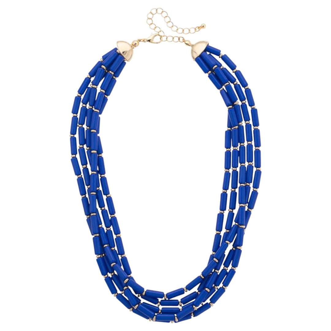 Santorini Beaded Necklace
