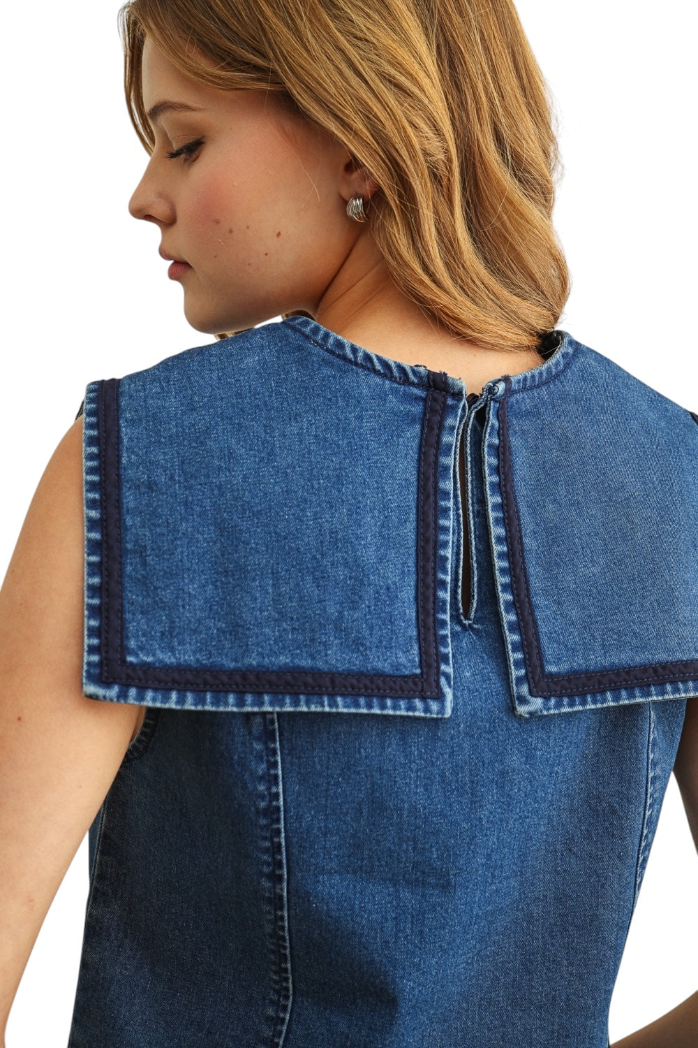 Hoover Denim Shorts Set