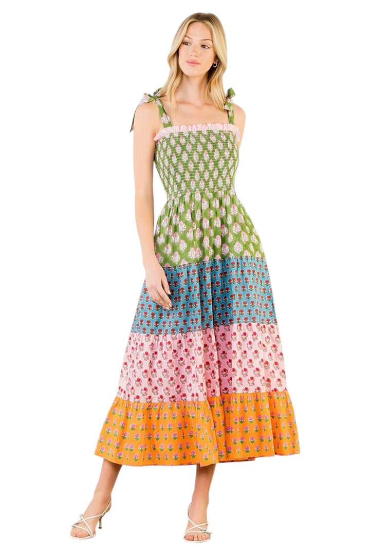 Lanier Tiered Maxi Dress