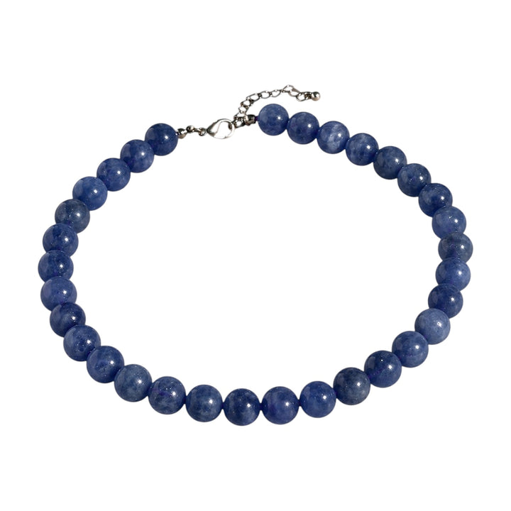 Natural Stone Beaded Necklace
