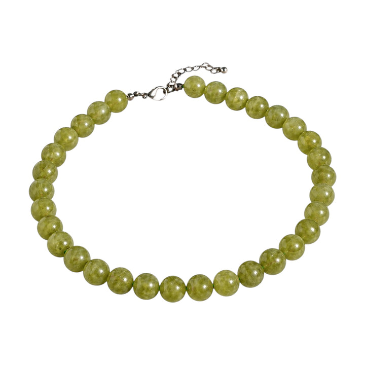 Natural Stone Beaded Necklace