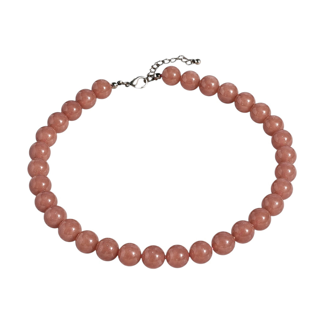 Natural Stone Beaded Necklace