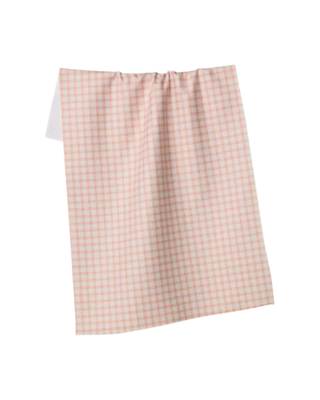 Peach Darling Geometry Tea Towel