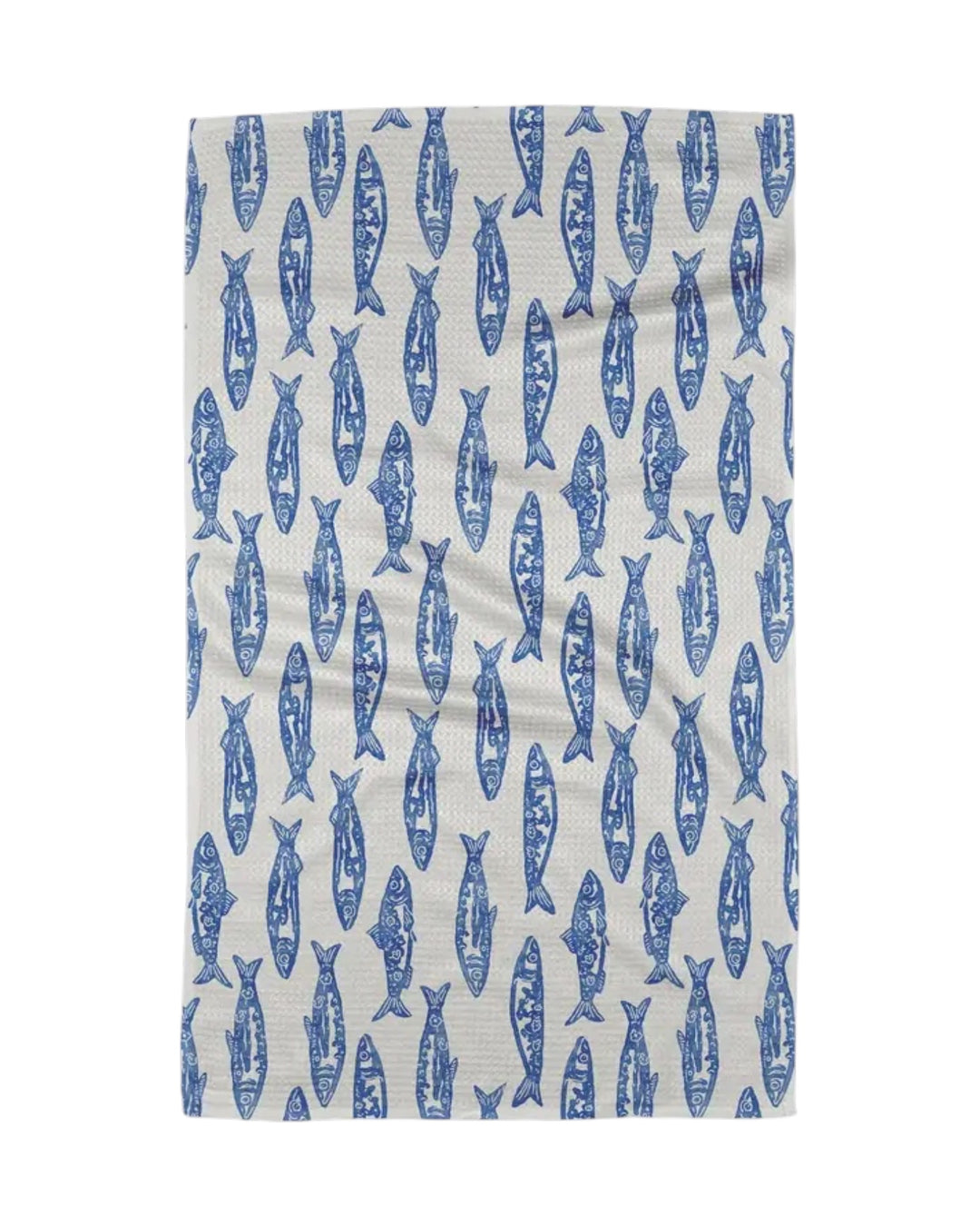 Inshore Geometry Tea Towel