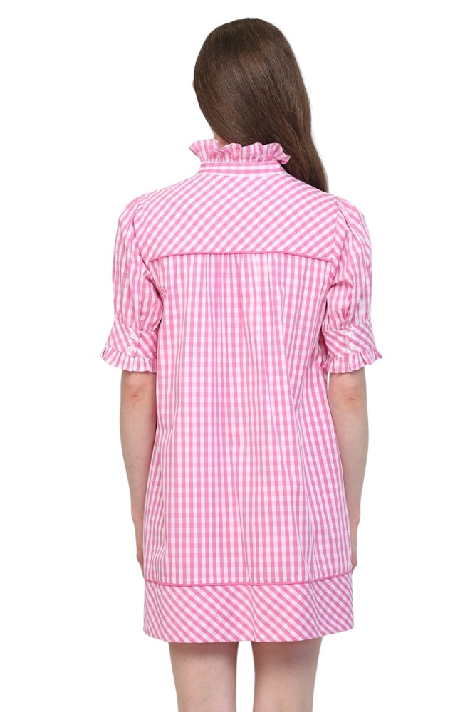 Farrier Gingham Mini Dress