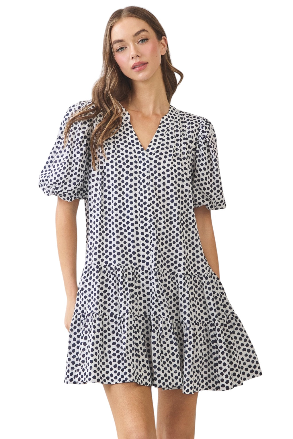 Herndon Polka Dot Mini Dress