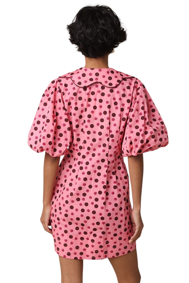Burke Polka Dot Mini Dress