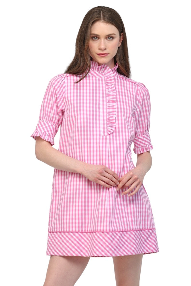 Farrier Gingham Mini Dress