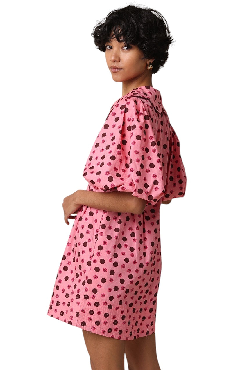 Burke Polka Dot Mini Dress