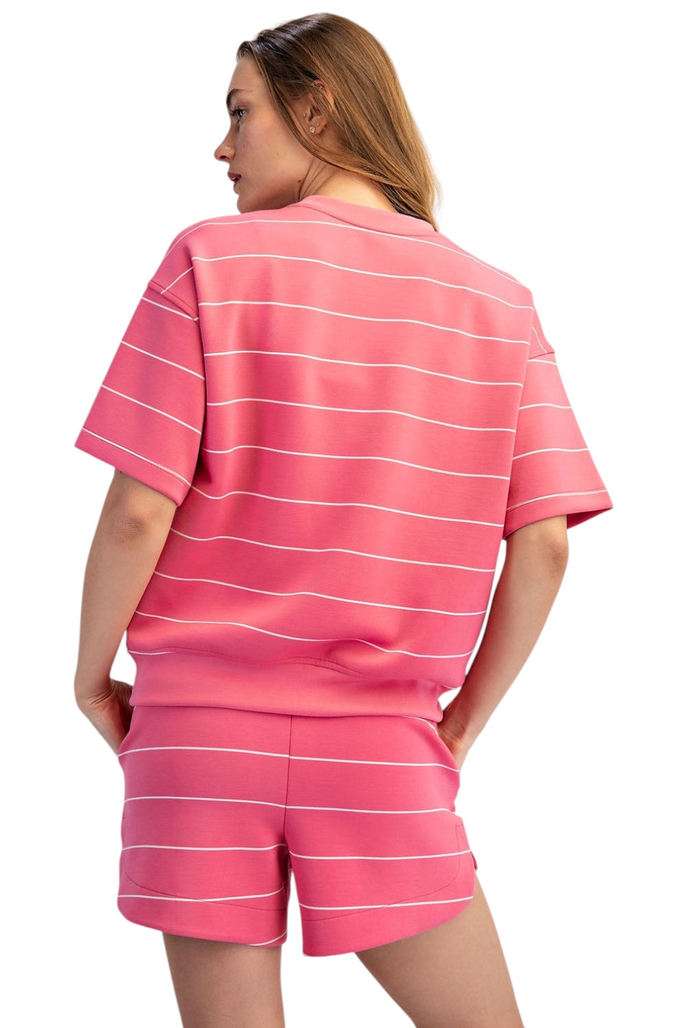 Preston Striped Shorts Set