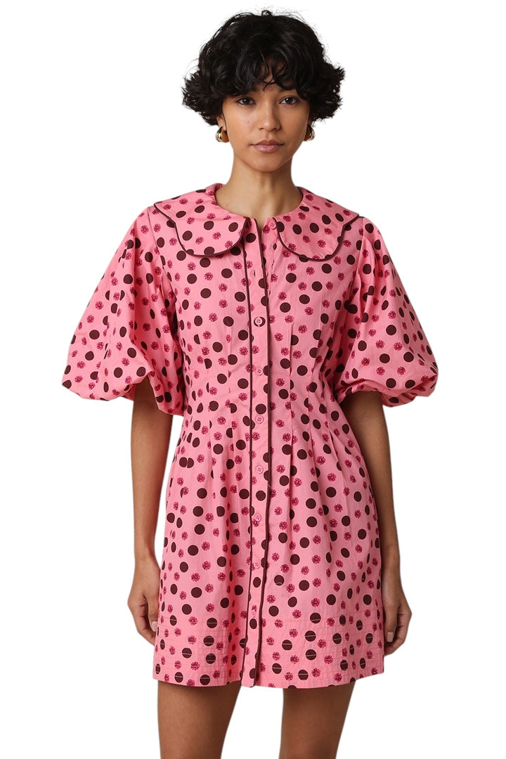 Burke Polka Dot Mini Dress