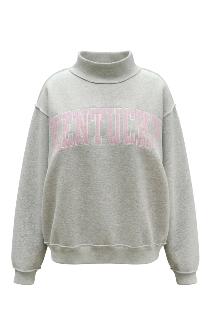 Kentucky Applique Mock Neck