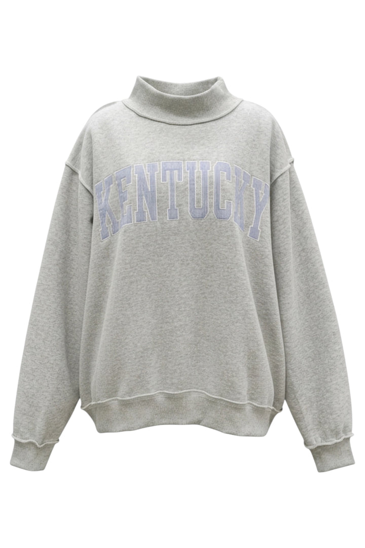 Kentucky Applique Mock Neck