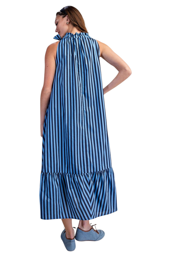 Brandt Striped Midi Dress