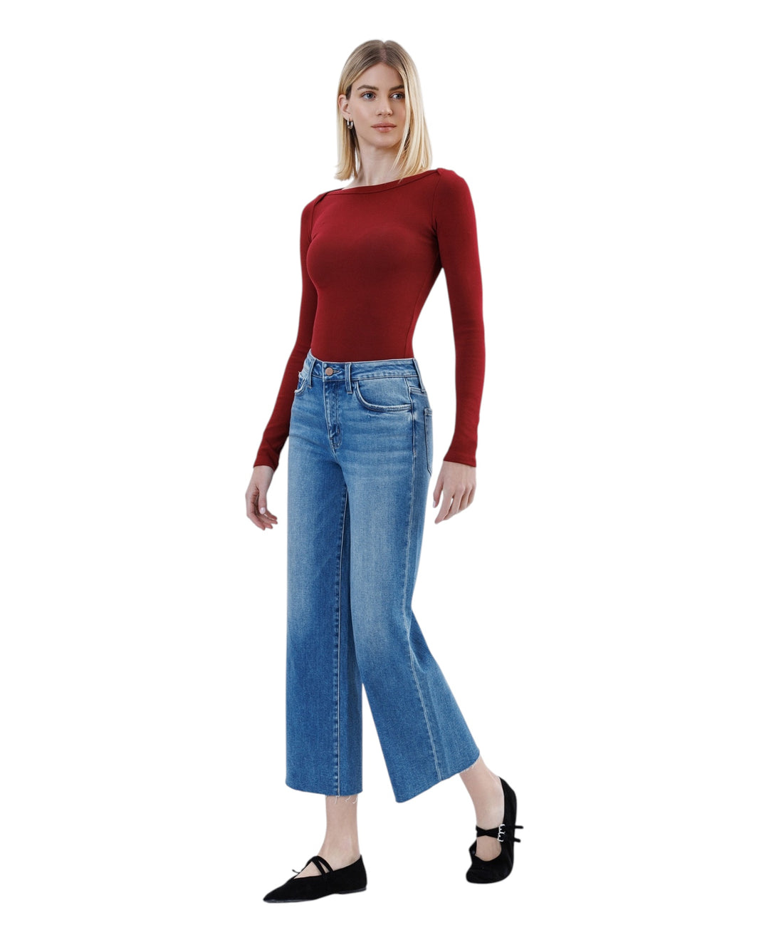 Jubilation High Rise Crop Jeans