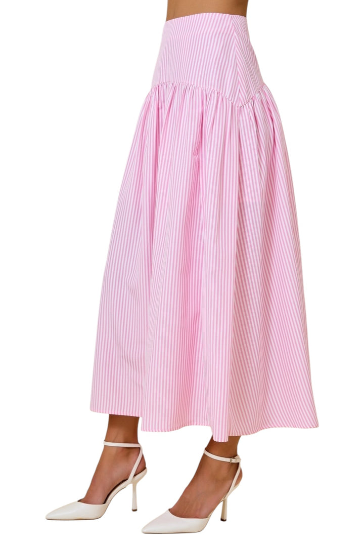 Henson Striped Maxi Skirt