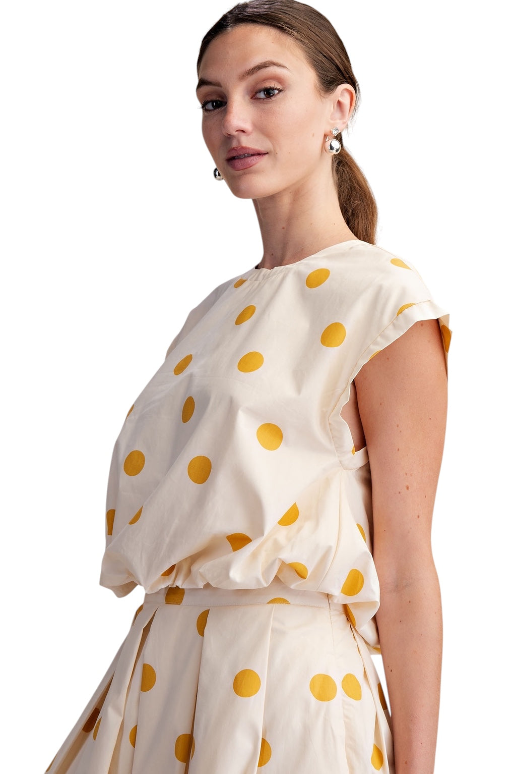 Fran Dot Skirt Set