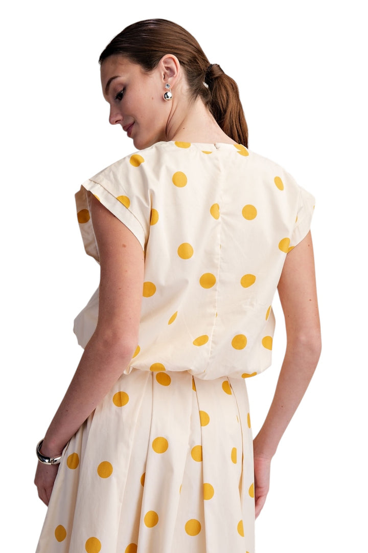 Fran Dot Skirt Set