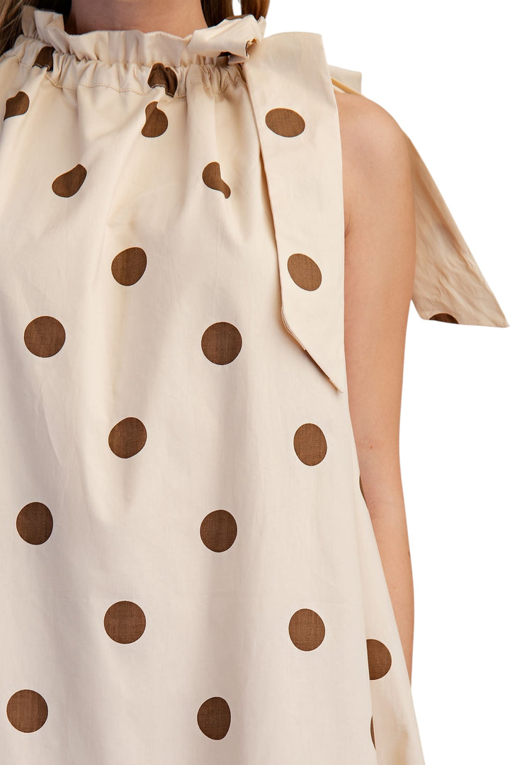 Cable Dot Midi Dress