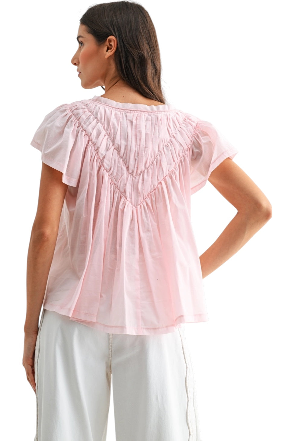 Lee Flutter Sleeve Top
