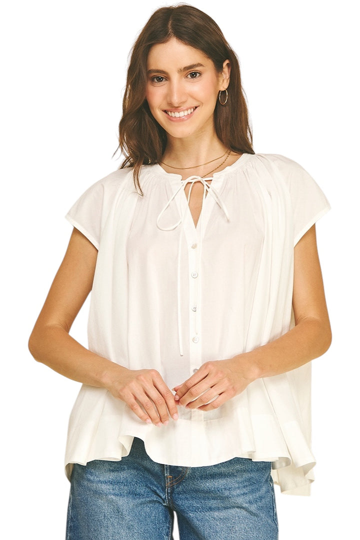 Wyatt Cap Sleeve Top