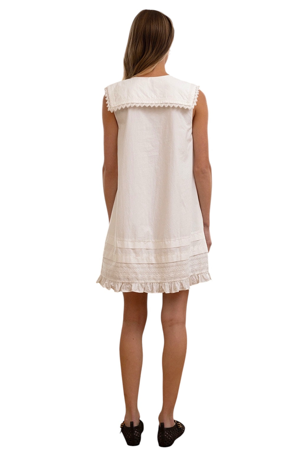 Freese Ruffle Hem Mini Dress
