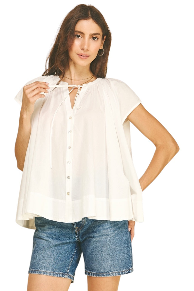Wyatt Cap Sleeve Top