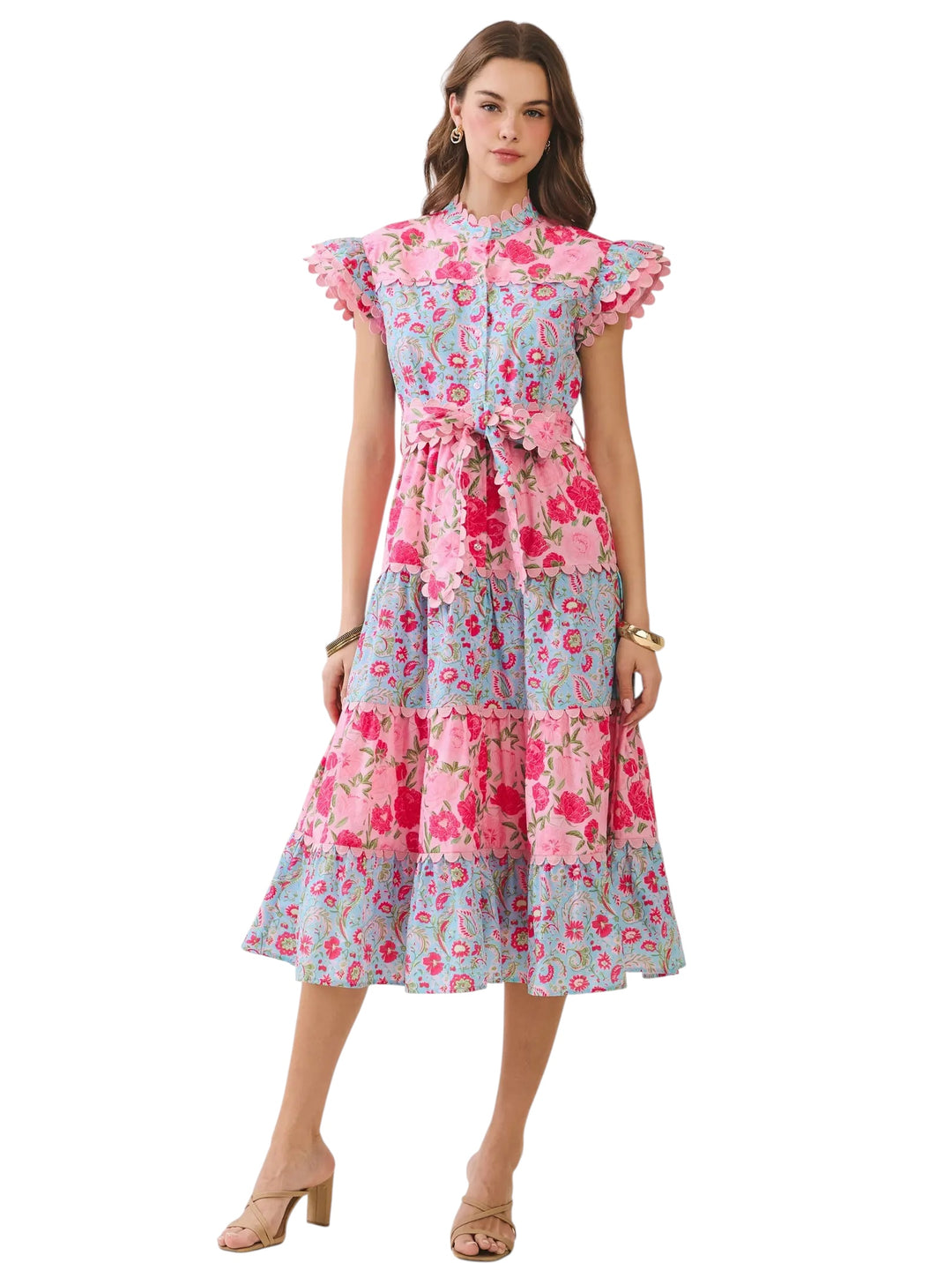 Grove Floral Midi Dress