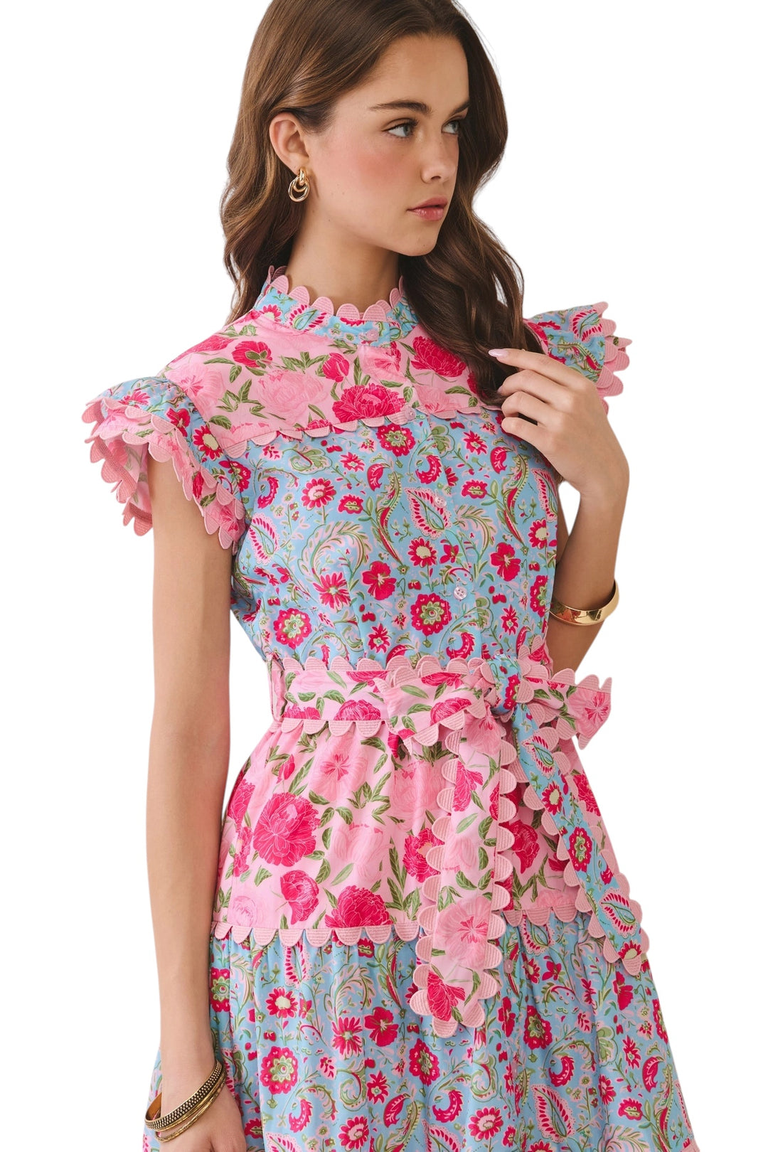 Grove Floral Midi Dress
