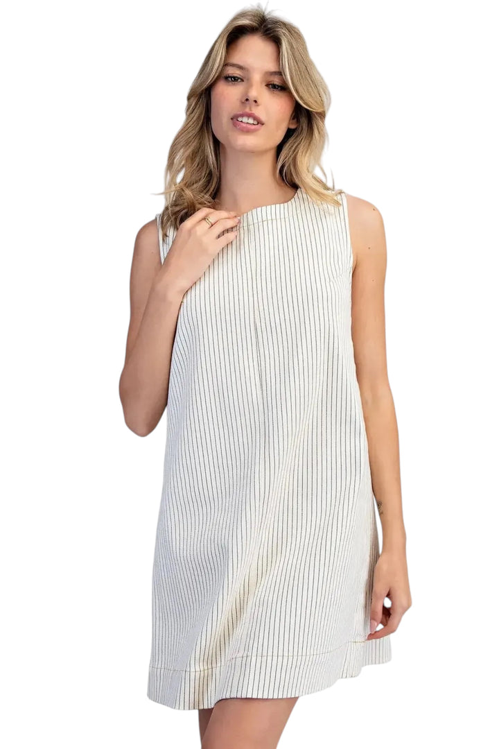 Ernie Sleeveless Mini Dress