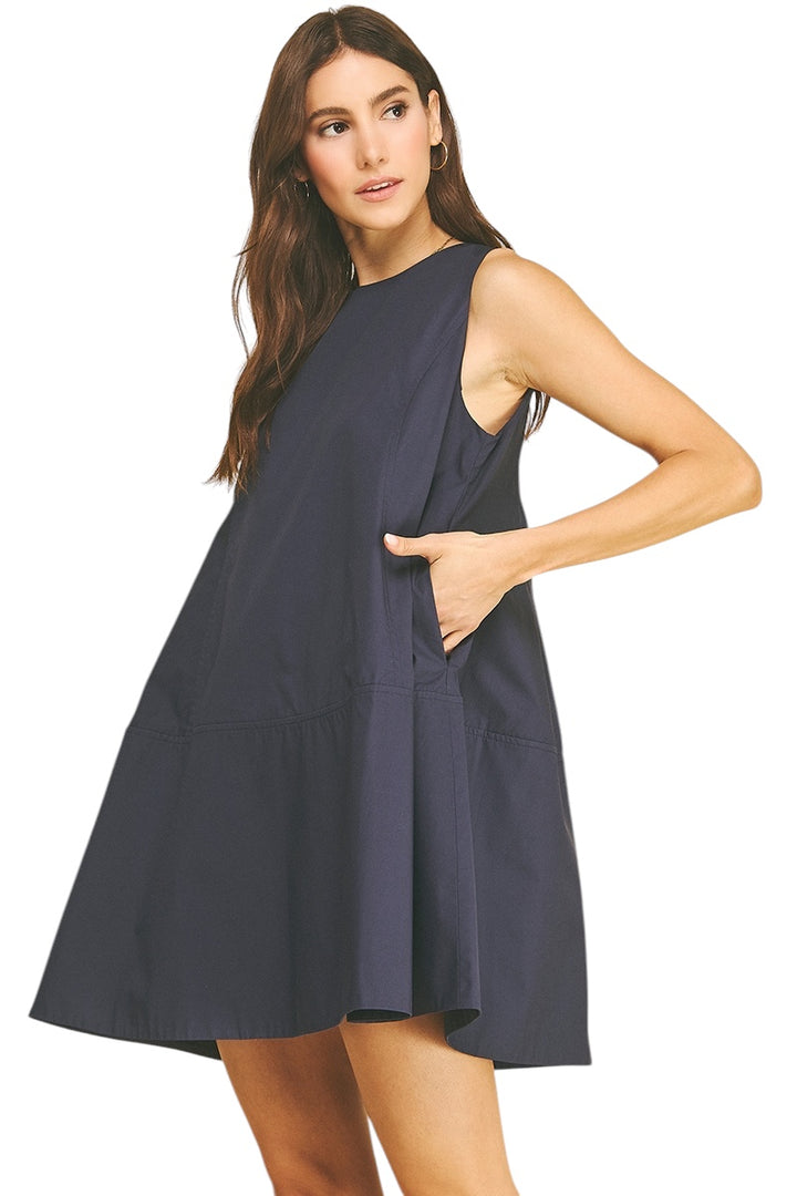 Harris Sleeveless Swing Dress