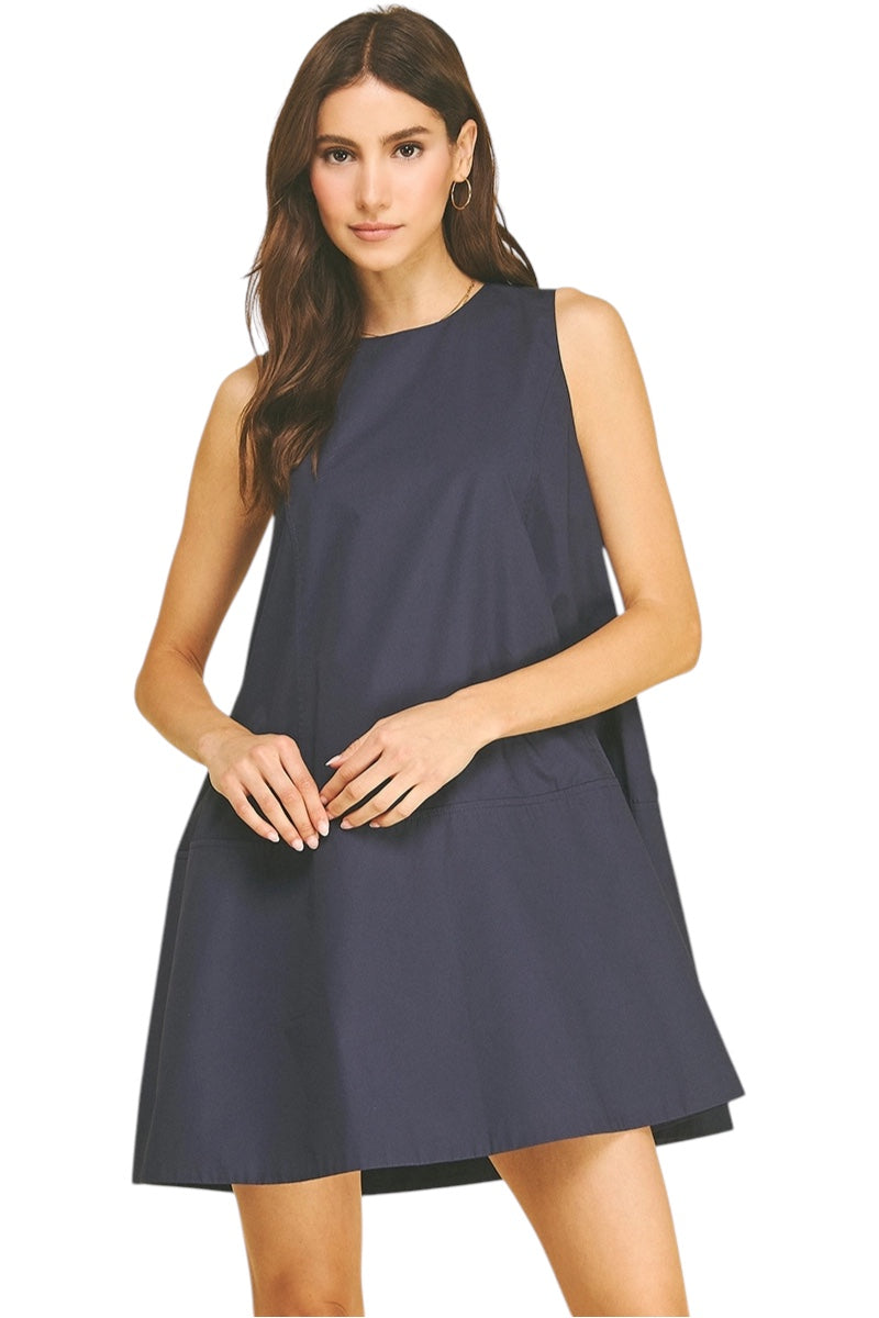 Harris Sleeveless Swing Dress
