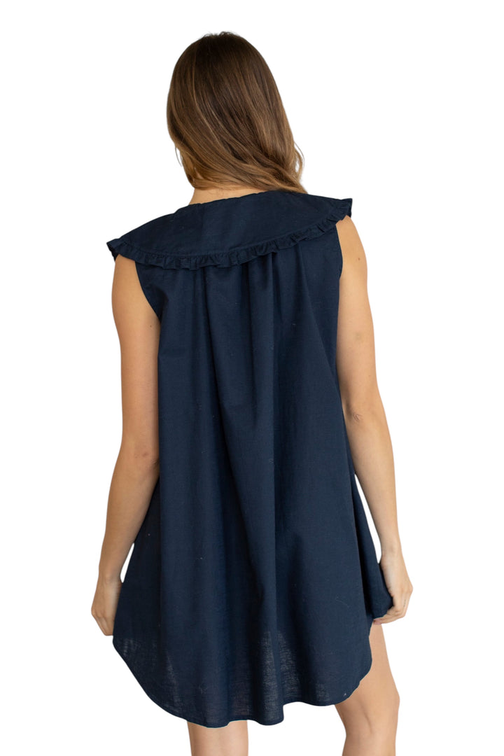 Belle Peter Pan Collar Mini Dress