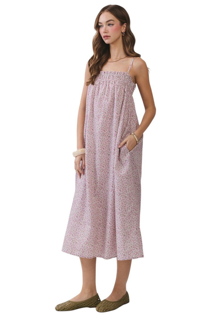 Macklin Floral Midi Dress