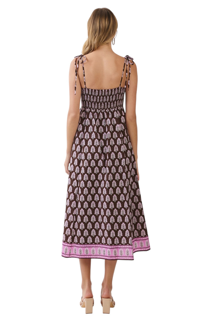 Monroe Floral Midi Dress