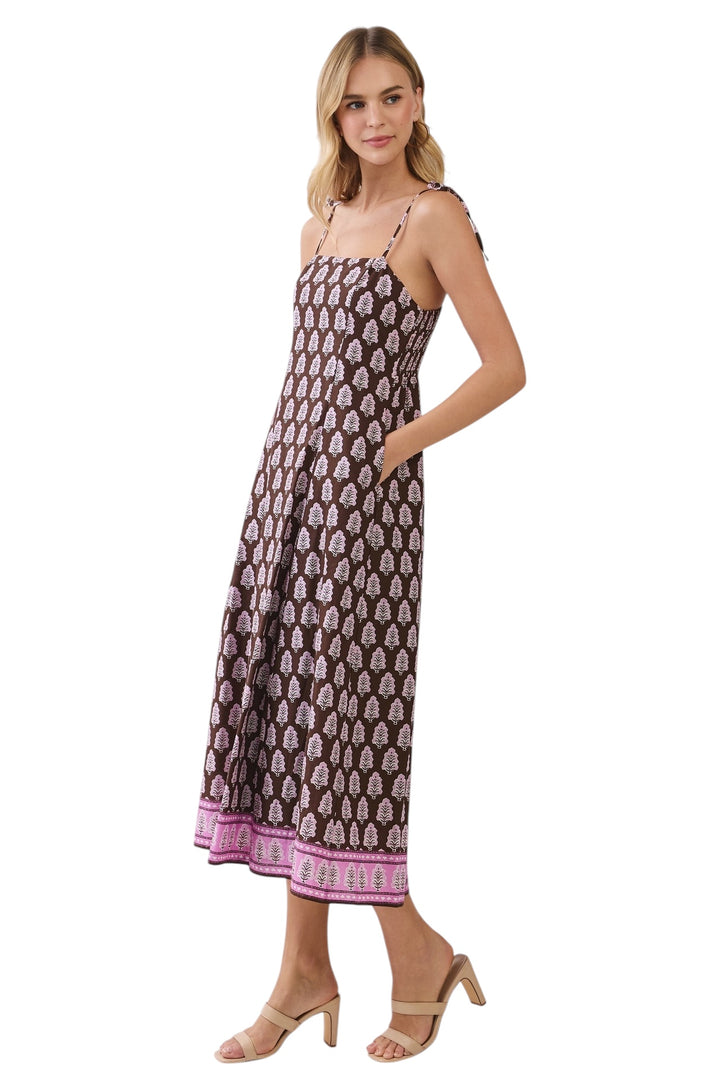 Monroe Floral Midi Dress