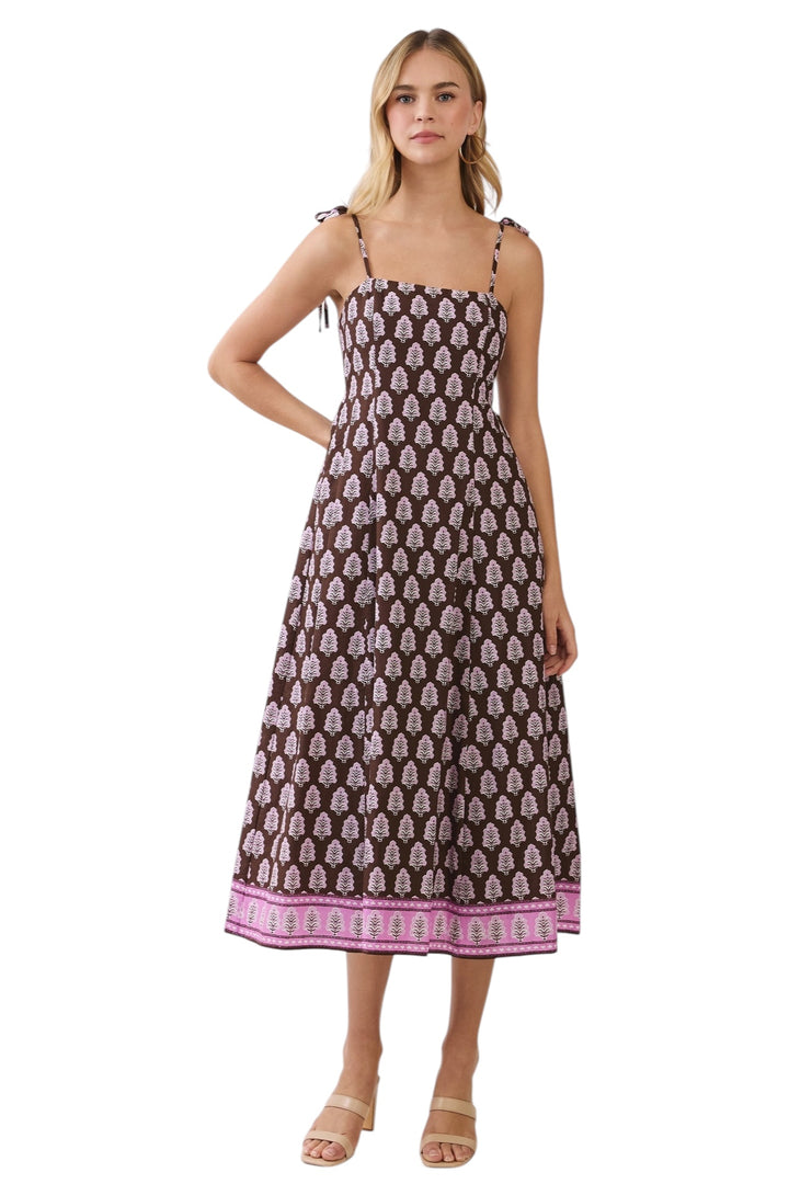 Monroe Floral Midi Dress