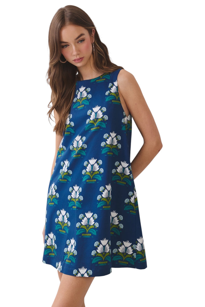 Blaine Bow Back Mini Dress