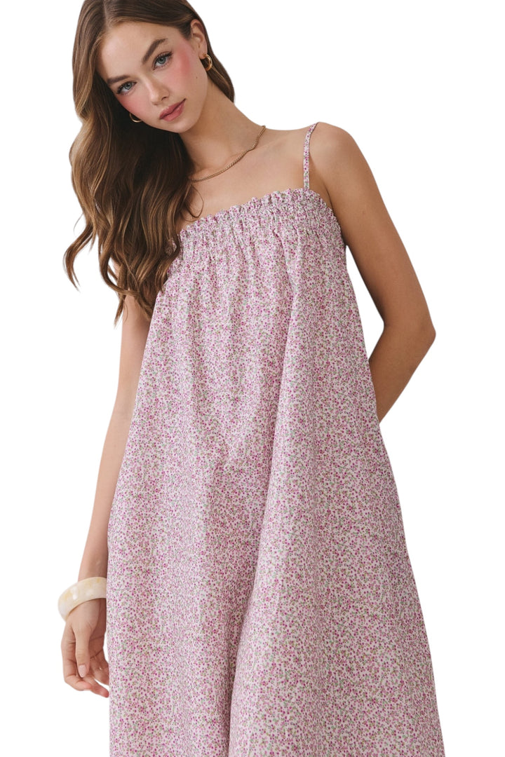 Macklin Floral Midi Dress