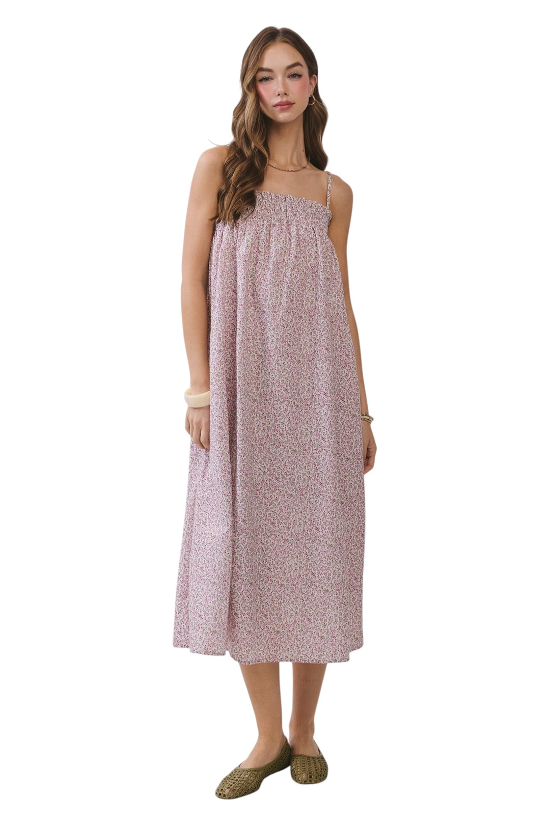 Macklin Floral Midi Dress