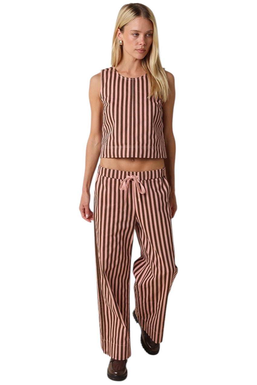 Reed Striped Pants Set