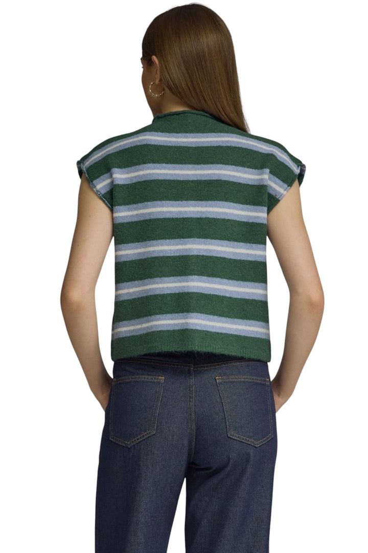 Dumont Striped Sleeveless Sweater