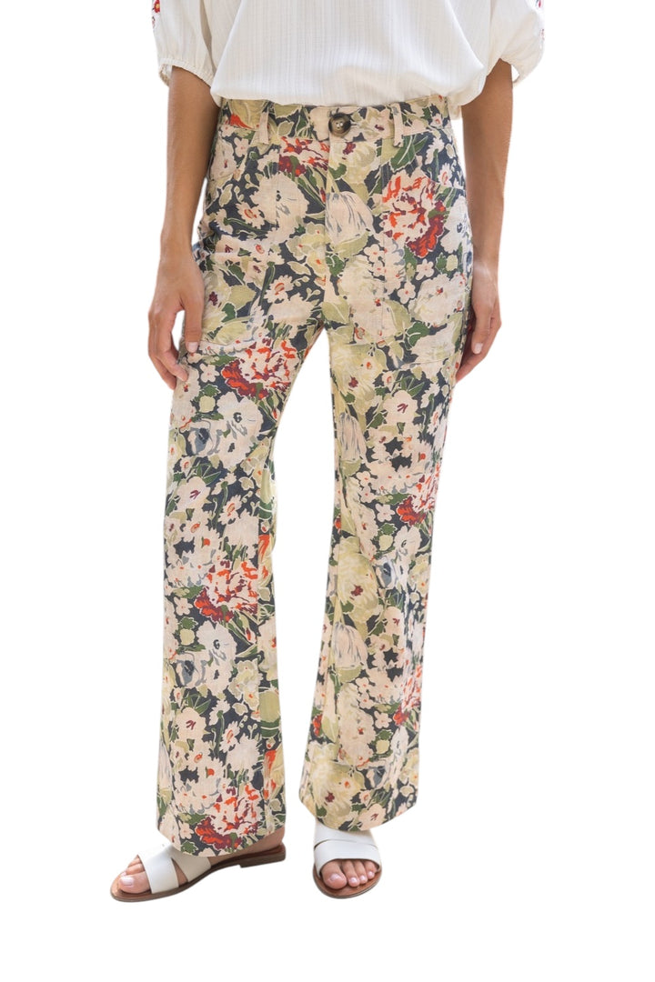 Teagan Floral Printed Pants