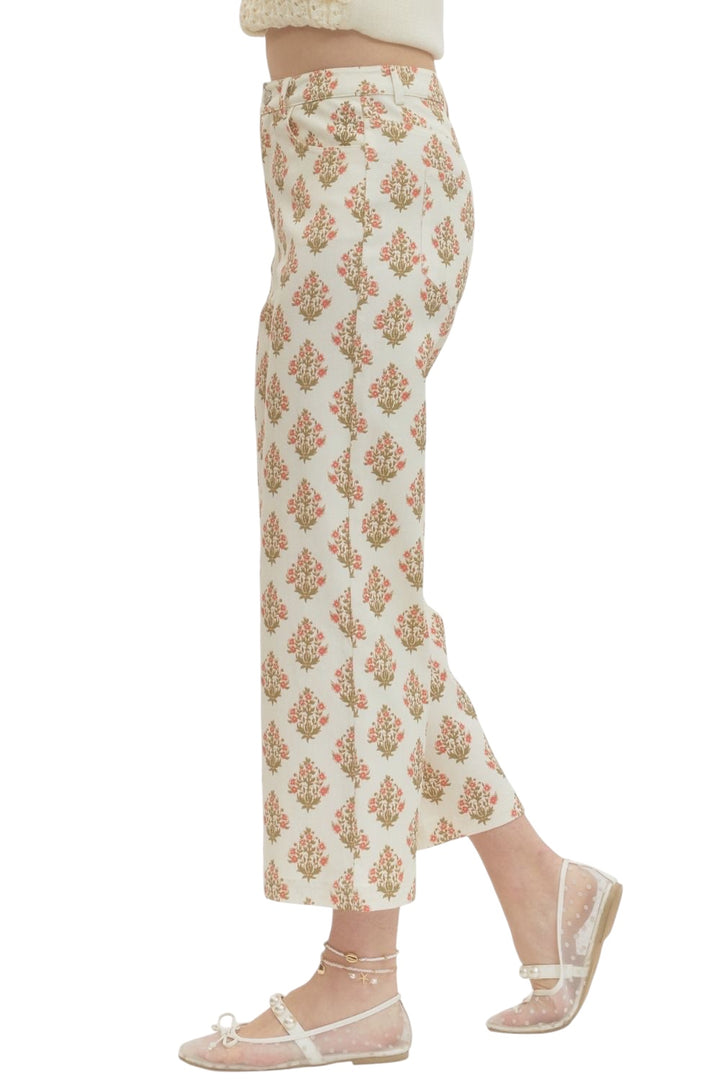 Oaklyn Floral Printed Pants
