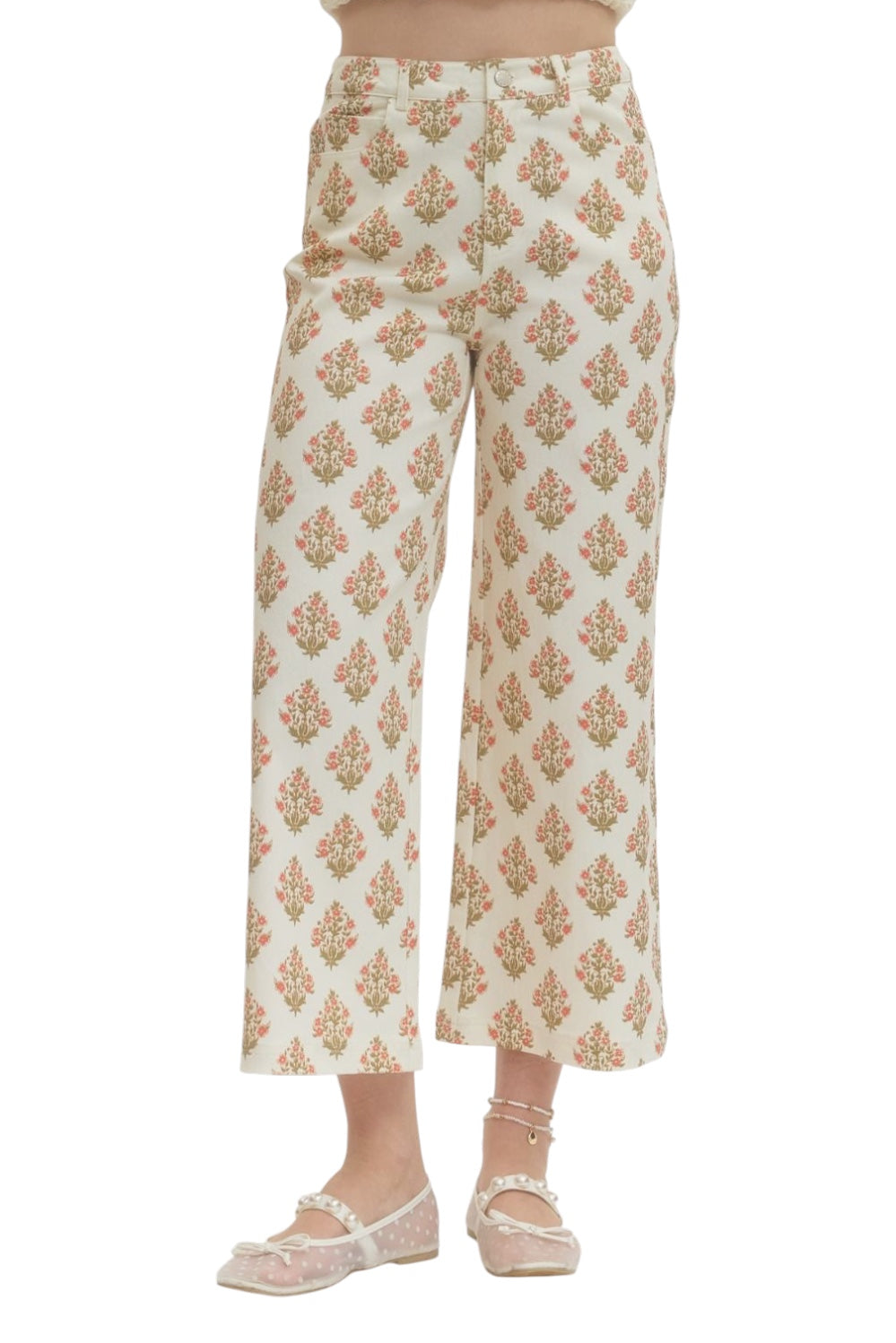 Oaklyn Floral Printed Pants