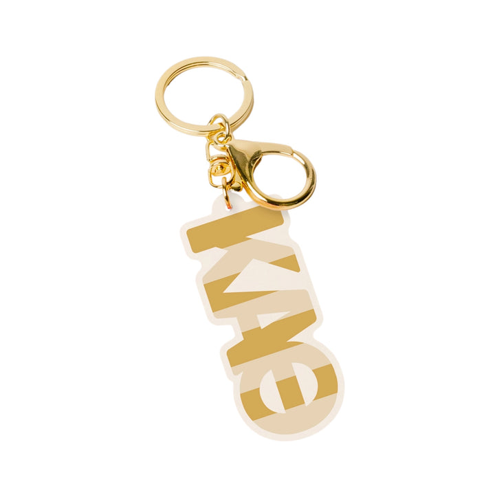 Sorority Stripes Acrylic Keychain