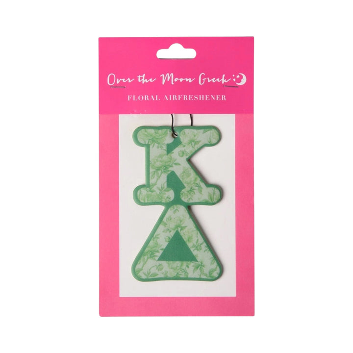 Floral Sorority Car Air Freshener