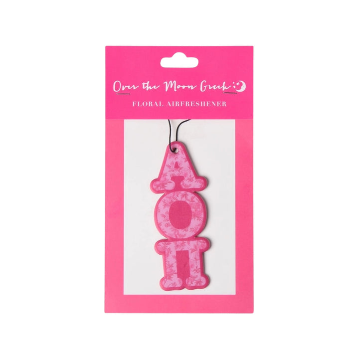 Floral Sorority Car Air Freshener