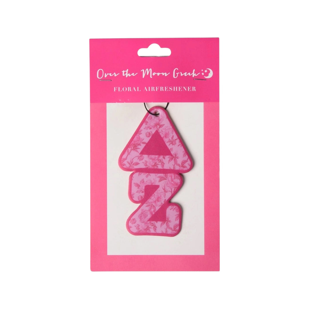 Floral Sorority Car Air Freshener